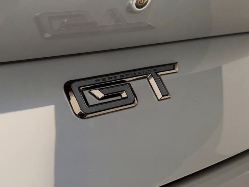2024-2026 Mustang GT OEM Grille Fender & Deck Lid 4pc Emblem Set Sinister Bronze