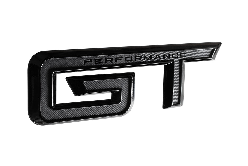 2 Emblemi Laterali 5.0 3D Per Ford Mustang GT, Ricambio PR3Z-16228-D, Cromato, Modello 2024