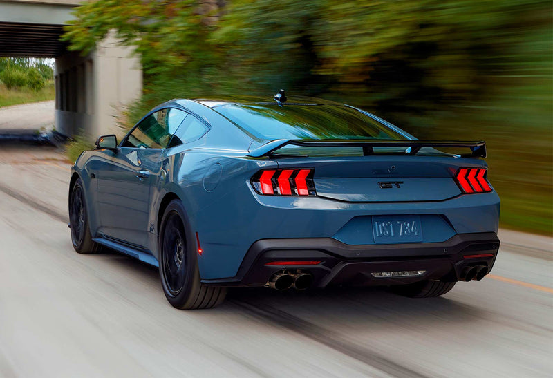 2024-2025 Ford Mustang GT OEM PR3Z-6342528-G 6.5" Rear Deck Lid Emblem - Gloss Black