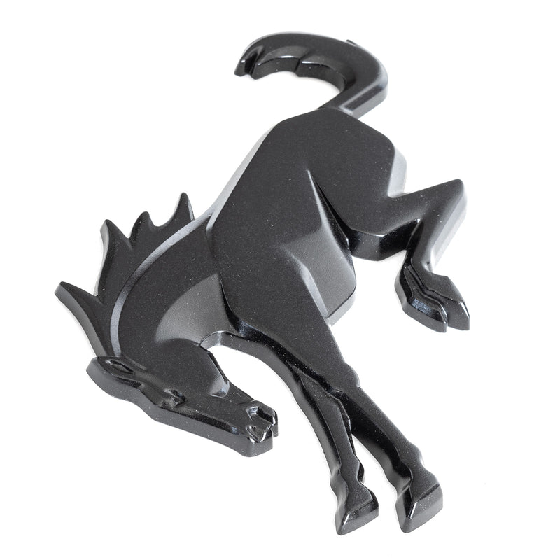 2021-2025 Bronco Matte Black OEM Front Grille Letter Overlays & Rear Tailgate Emblem