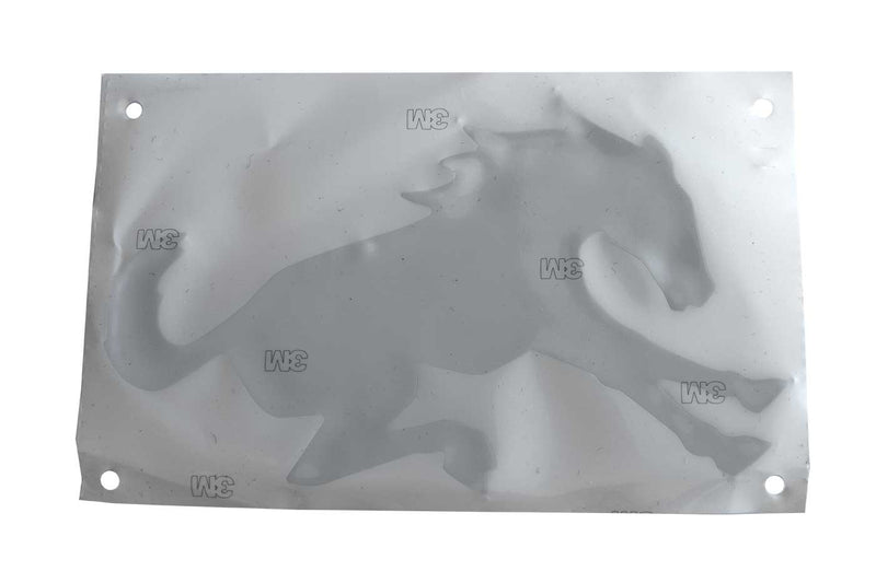 2021-2025 Bronco Matte Black OEM Front Grille Letter Overlays & Rear Tailgate Emblem