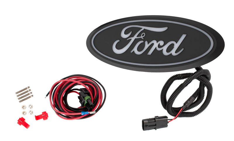 2015-2026 Ford F-150 9.5" Putco 92604 Red LED Light Up Rear Tailgate Emblem