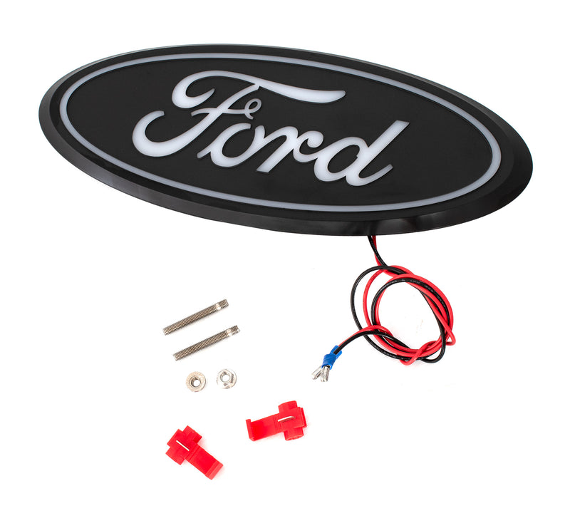 2017-2019 Ford Super Duty Putco 92751 Red LED Light Up Rear Tailgate Emblem
