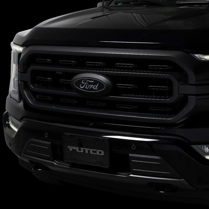 2024-2026 F150 Tremor Front Grille Light Up LED Emblem Fits Reflector Headlights
