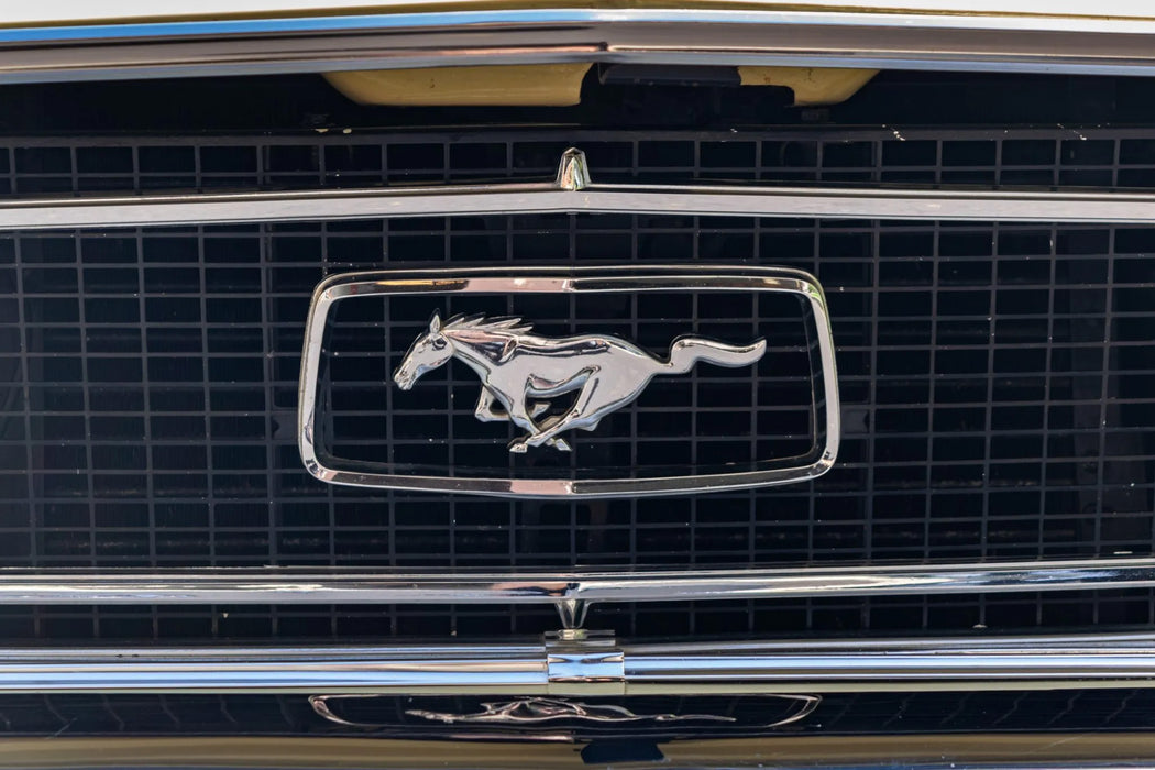 1968 Ford Mustang Chrome Running Horse Pony Front Grille Emblem 6"