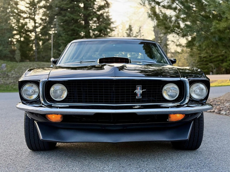 1969 Ford Mustang Chrome Tribar Running Horse Pony Front Grille Emblem 5"
