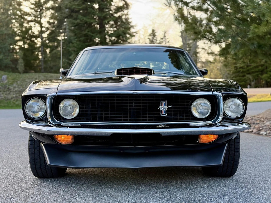 1969 Ford Mustang Chrome Tribar Running Horse Pony Front Grille Emblem 5"