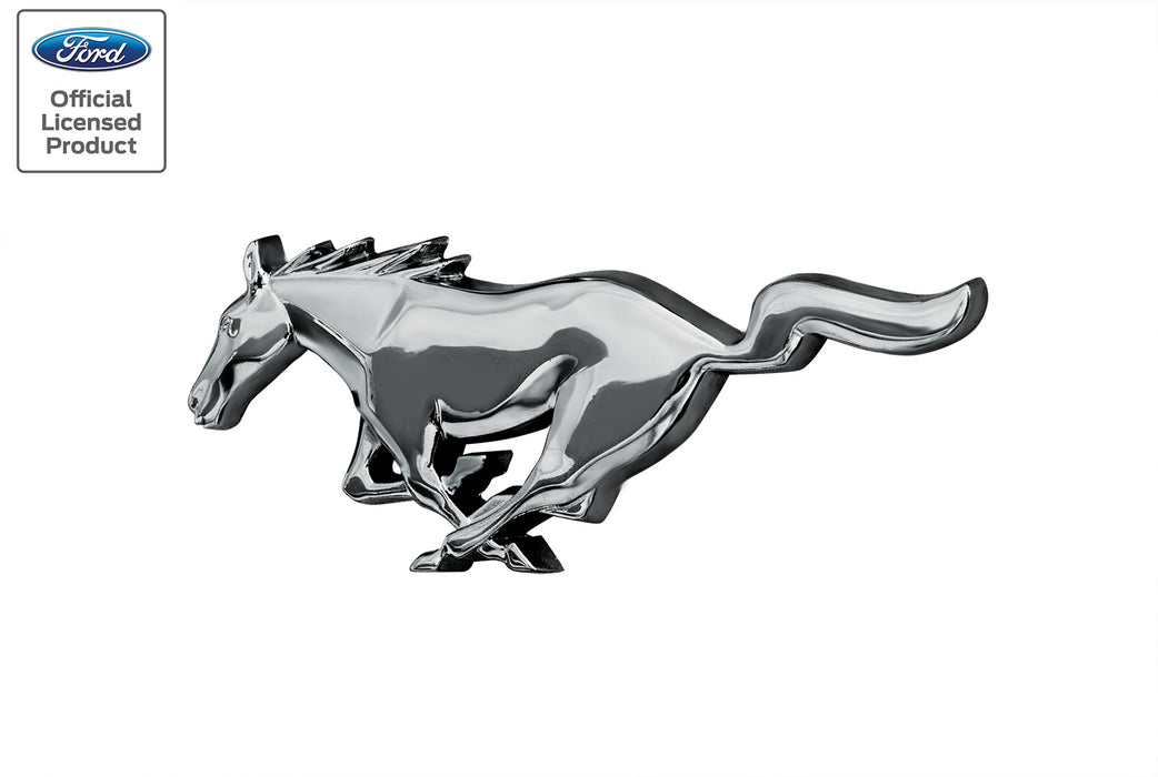 1973 Ford Mustang Chrome Running Horse Pony Front Grille Emblem 6"