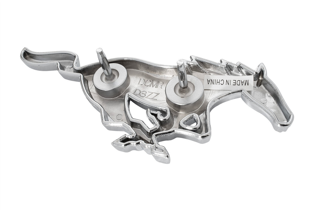 1973 Ford Mustang Chrome Running Horse Grille Emblem & Corral Trim