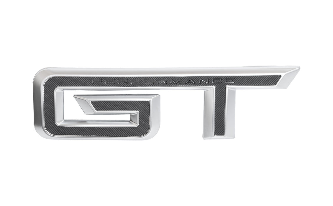 2024-2025 Ford Mustang GT OEM PR3Z-6342528-H 6.5" Rear Deck Lid Emblem - Silver