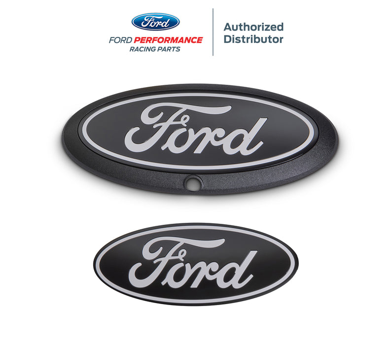 2024-2026 Ford F150 w/ Camera OEM M-1447-FBC124 Front Grille Rear Tailgate Emblems Black