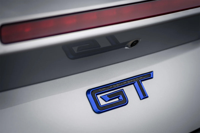 2024-2026 Mustang GT California Special OEM 6.5" Rear Deck Lid Trunk Emblem Blue