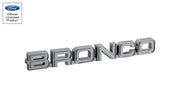 1982-1986 Ford Bronco Classic Style Chrome 7.75" Bronco Fender Emblem