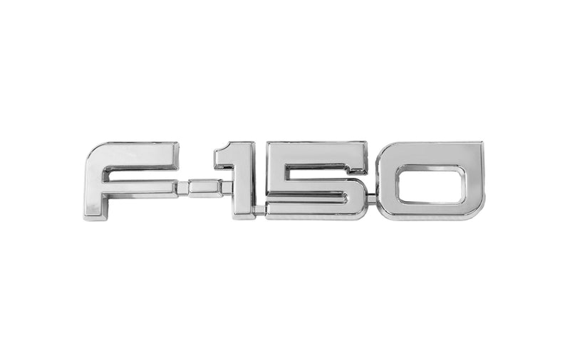 1987-1991 Ford F-150 8" Chrome Fender Side Emblem Badge