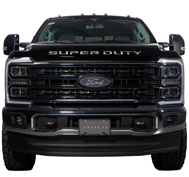 2025-2026 Ford Super Duty w/ Camera Putco 92804 Front Grille Light Up LED Emblem