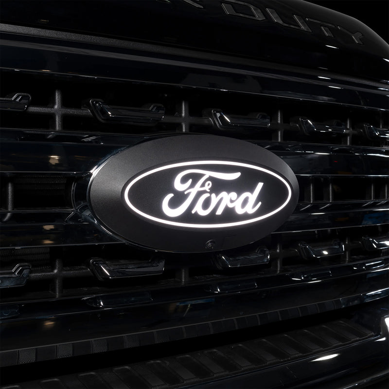 2025-2026 Ford Super Duty w/ Camera Putco 92804 Front Grille Light Up LED Emblem