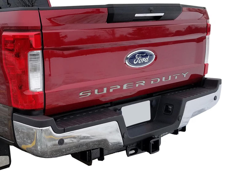 2017-2019 Ford Super Duty OEM VHC3Z-9942528-G Polished Stainless Tailgate Letter Emblems