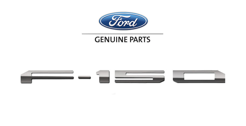 2021-2025 F-150 OEM VML3Z-9942528-A Polished Stainless Tailgate Letter Emblems