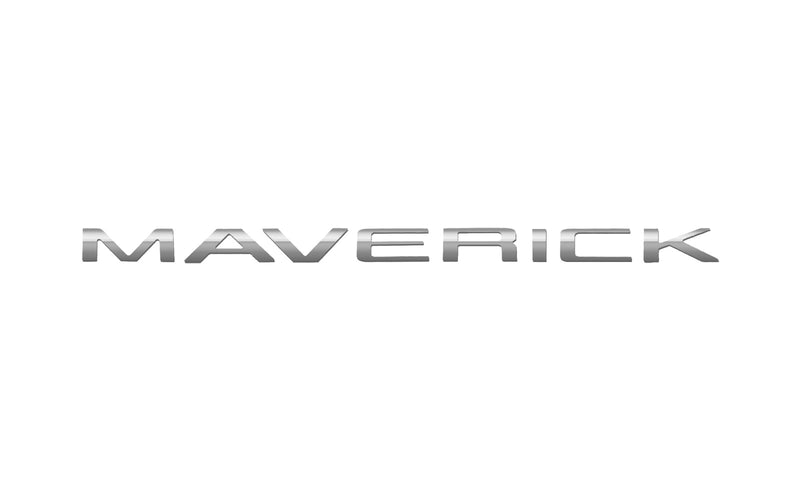 2022-2025 Ford Maverick OEM Polished Stainless Rear Tailgate Letter Emblems