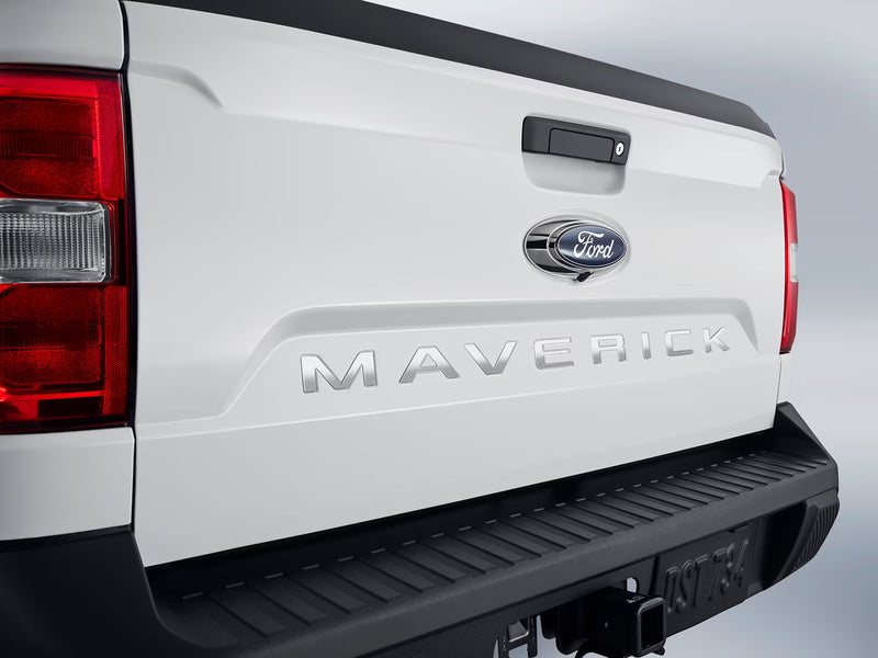 2022-2025 Ford Maverick OEM Polished Stainless Rear Tailgate Letter Emblems