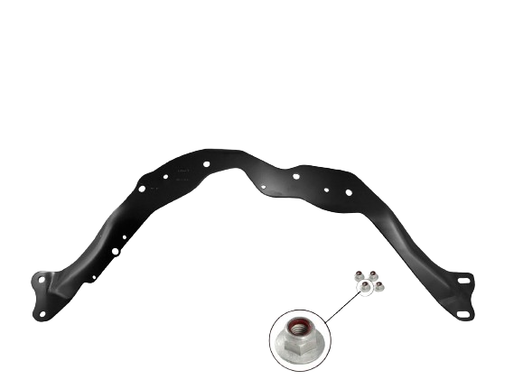 2015-2026 Mustang GT 5.0 OEM Ford Racing Black Steel Engine Cowl Metal Brace