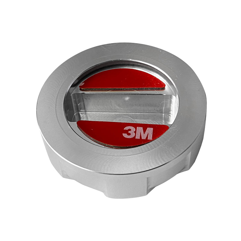 2018-2023 Ford Mustang GT & EcoBoost Billet Aluminum Engine Oil Cap Cover Silver
