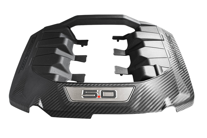 2024 Mustang GT 5.0 OEM PR3Z-6A949-A Carbon Fiber Style Engine Intake Cover