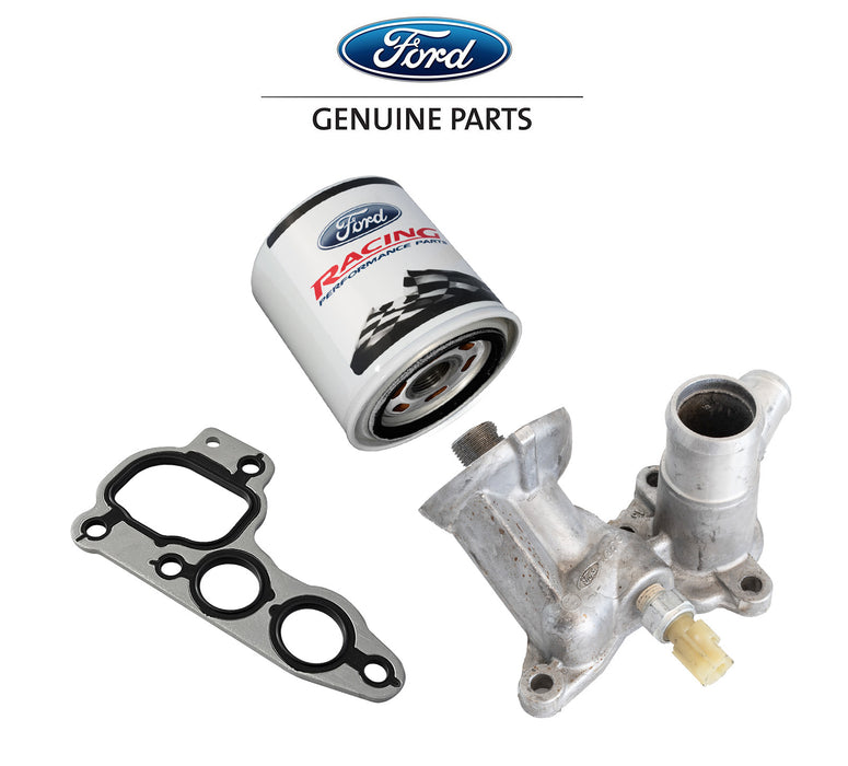 5.4L V8 Genuine Ford OEM Engine High Performance Oil Filter w/ Gasket & Adapter Cooler Housing