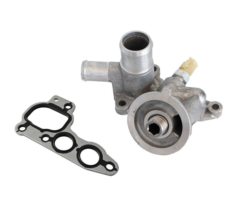 5.4L V8 OEM Ford 2L1Z-6881-CA Engine Oil Filter Adapter Cooler Housing & Sensor w/ Gasket