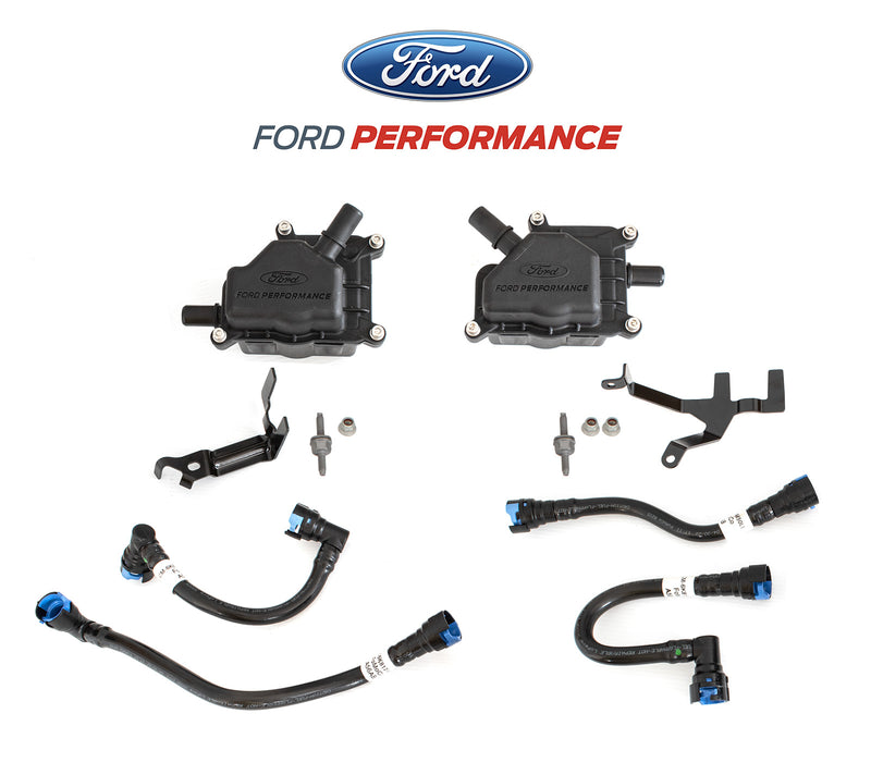 2024-2026 Mustang GT 5.0 OEM Ford M-6766-A50D LH & RH Engine Oil Air Separators