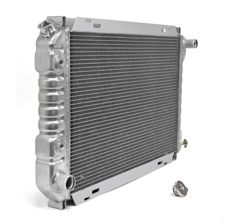 1979-1993 Ford Mustang 5.0L Manual Transmission 2-Row 24" Aluminum Tig Welded Radiator