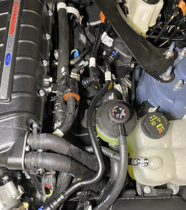 2024-2026 Mustang GT Dark Horse w Supercharger Engine Air Oil Separator LH & RH