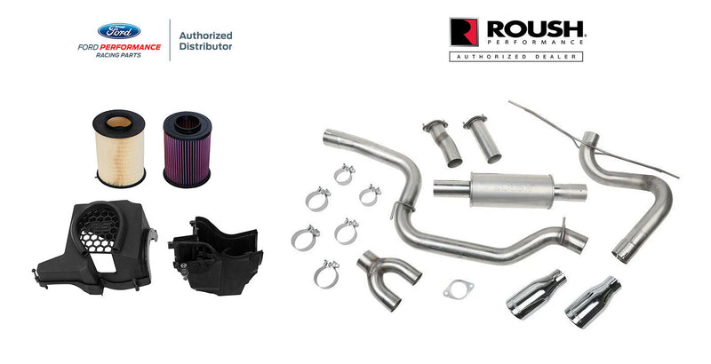 2013-2018 Ford Focus ST Cat Back Exhaust & Cold Air Engine Intake Kit