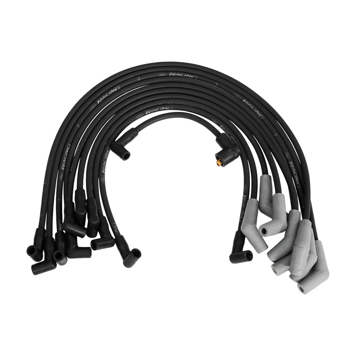 5.0L 5.8L Mustang Ford Racing 9MM Engine Spark Plug Ignition Wire Sets - Black