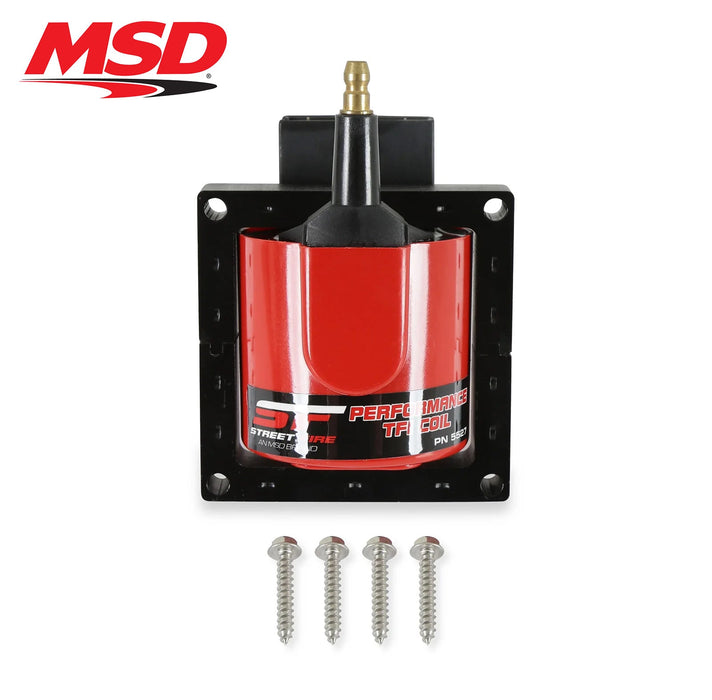 1986-1995 Ford Mustang 5.0L MSD 5527 Red TFI Engine Ignition Coil
