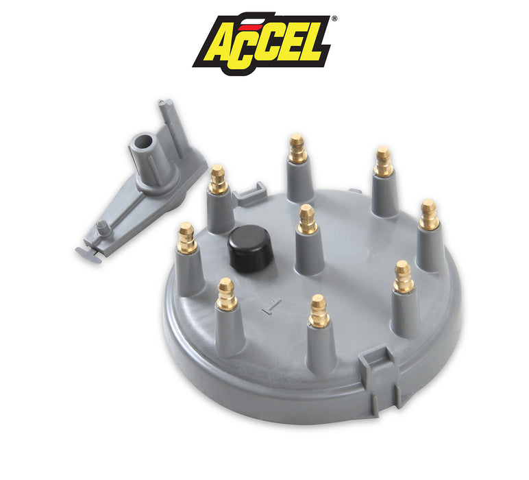 1986-1995 Ford Mustang 5.0L Accel 8234 Gray HEI Style Distributor Cap & Rotor Kit