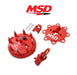 1986-1995 Ford Mustang 5.0L MSD 8482 Red Distributor Cap Rotor Plug Wire Cover Kit