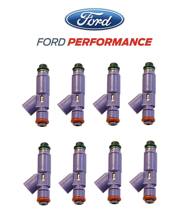 2005-2010 Mustang GT Mustang 24 lb pound Fuel Injectors Ford Racing M-9593-LU24A