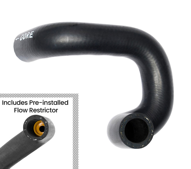 1986-1993 Mustang 5.0 V8 Engine Coolant Rubber Heater Core Supply Hose 3/4"