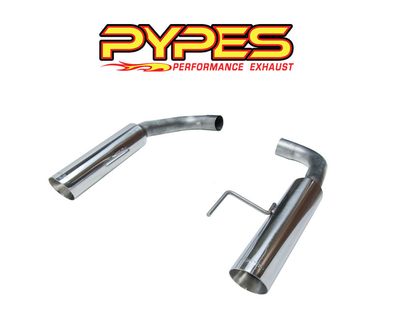 2024 Mustang GT 5.0 Pype Bomb SFM91MS Axle Back Exhaust Kit w/ Polished 4" Tips