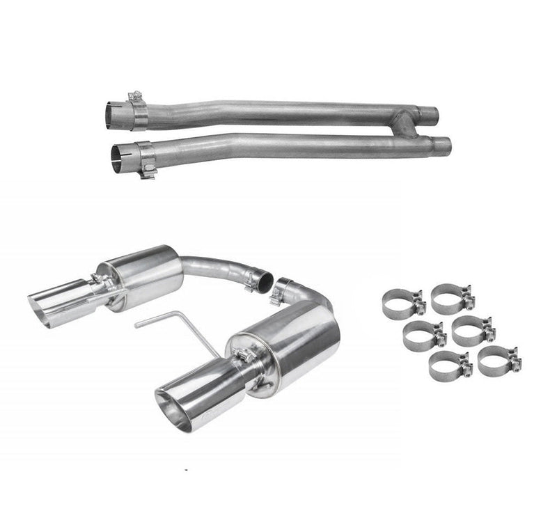 2024-2026 Mustang 5.0 GT Pypes H-Pipe & Axle Back Exhaust System Kit