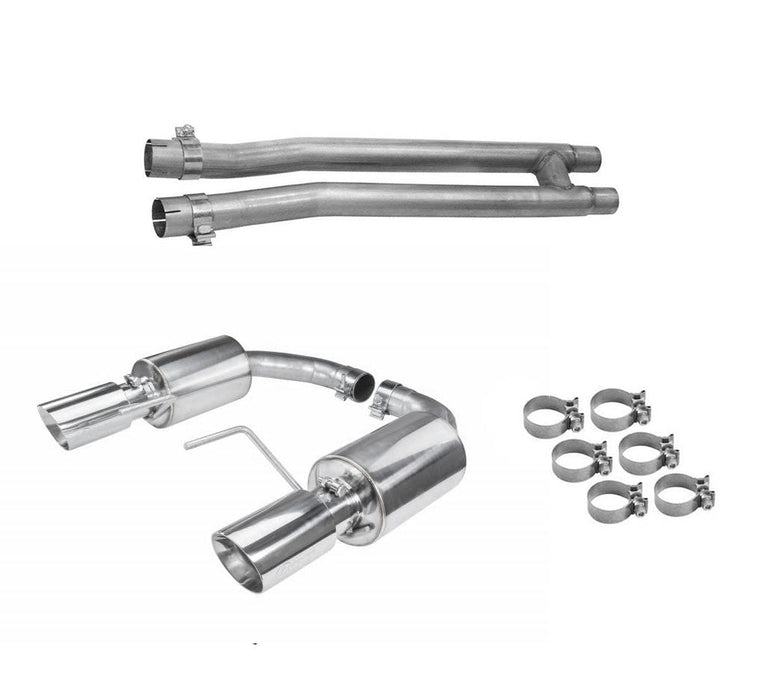2024 Mustang 5.0 GT Pypes H-Pipe & Axle Back Exhaust System Kit