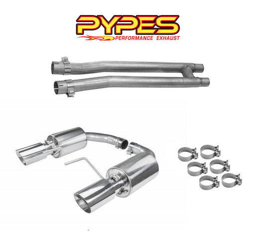 2024 Mustang 5.0 GT Pypes H-Pipe & Axle Back Exhaust System Kit