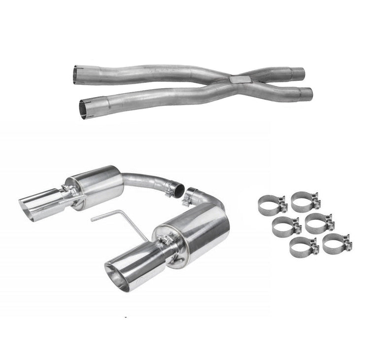 2024 Mustang 5.0 GT Pypes X-Pipe & Axle Back Exhaust System Kit