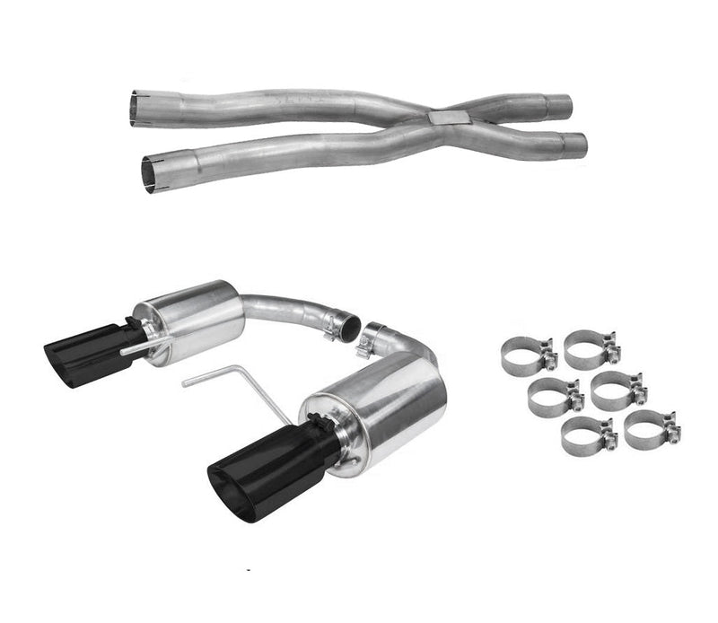 2024 Mustang 5.0 GT Pypes X-Pipe & Axle Back Exhaust System w/ Black Tips