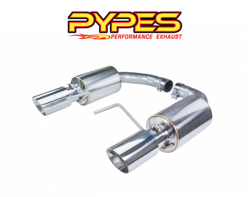 2024 Mustang 5.0 GT Pypes SFM92MS Touring Muffler Exhaust System Kit w/ 4" Tips