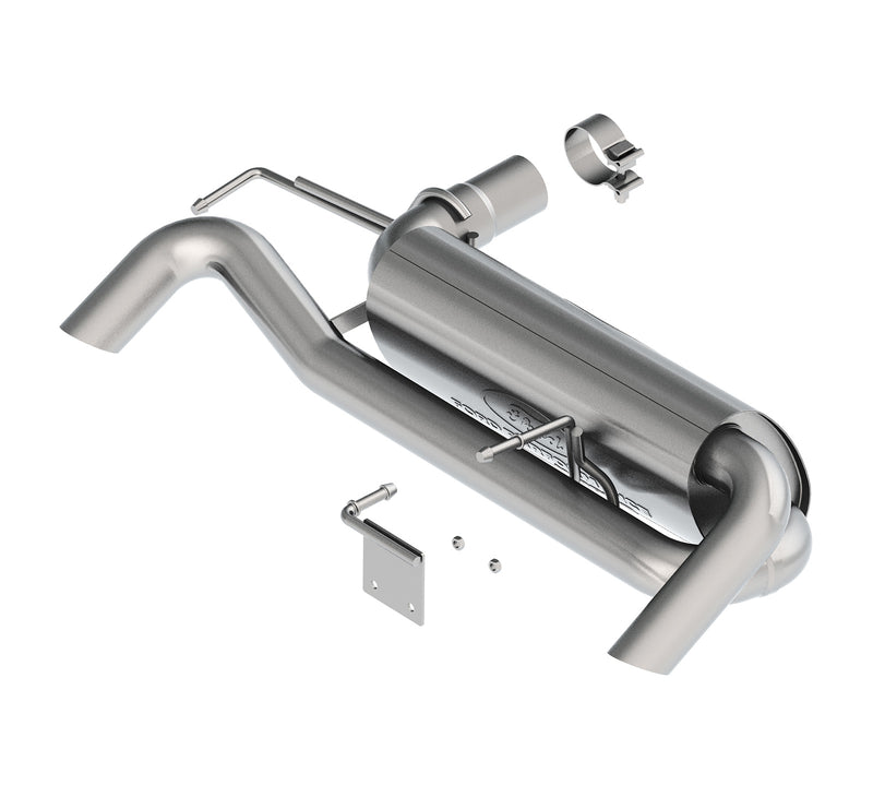 2021-2025 Bronco 2.7L Ford Performance M-5230-BR7 High Clearance Axle Back Exhaust System