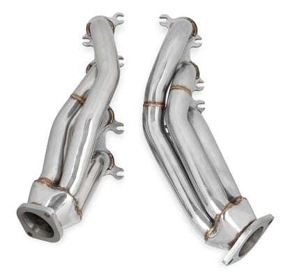 2011-2014 Ford Mustang GT Flowtech Shorty Exhaust Headers Polished