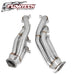 2011-2014 Ford Mustang GT Flowtech Shorty Exhaust Headers Polished