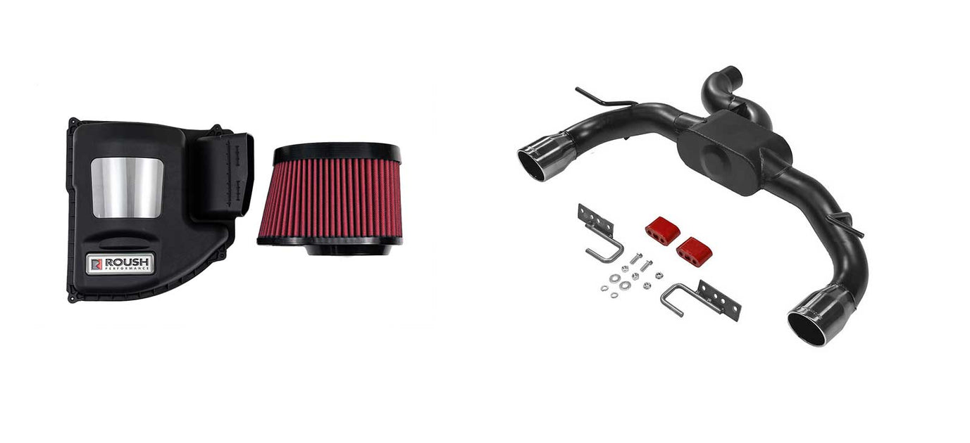 2021-2026 Bronco Flowmaster Outlaw Axle Back Exhaust & Roush Cold Air ...